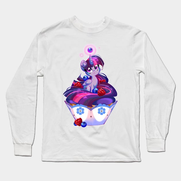 PonyCake Twilight Long Sleeve T-Shirt by BambooDog